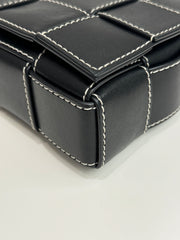 Bottega Veneta Men's Small Cassette Bag Black