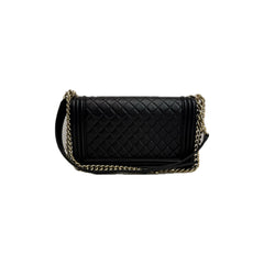 Chanel Large Boy Bag Lambskin Black
