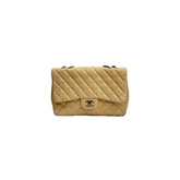 Chanel Jumbo Classic Double Flap Bag Lambskin Beige