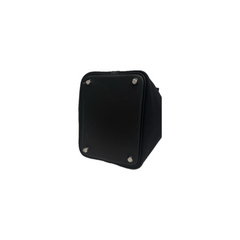 Hermes Picotin 18 Goeland Canvas/Swift Black STAMP U