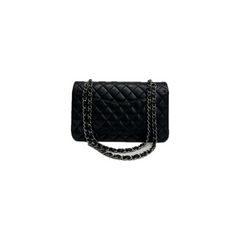 Chanel Medium Classic Double Flap Lamskin Black