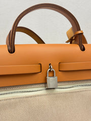 Hermes Herbag 31 Ecru-Beige / Nature STAMP Y