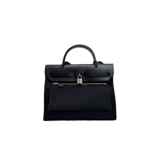 Hermes Herbag 31 Black STAMP A