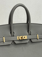 Hermes Birkin 25 Togo Gris Meyer STAMP W