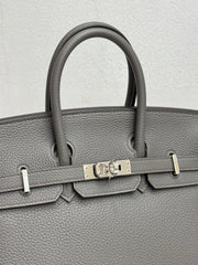 Hermes Birkin 25 Togo Gris Etain STAMP Z