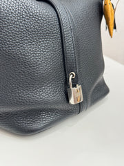 Hermes Picotin 22 Clemence Black STAMP U