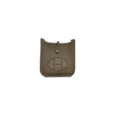 Hermes Mini Evelyne Clemence Etoupe STAMP U