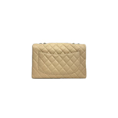 Chanel Jumbo Classic Double Flap Bag Caviar Beige