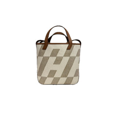 Hermes Cabas 27 Bag Ecre-Naturel / Gold STAMP Z