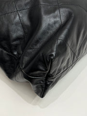 Chanel Large 22 Bag Shiny Calfskin Black (Microchip)