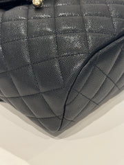 Chanel Mini Urban Spirit Backpack Caviar Black (Microchip)