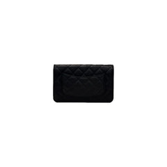 Chanel Classic Wallet On Chian Lambskin Black (Microship)