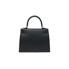 Hermes Kelly 25 Epsom Black STAMP D