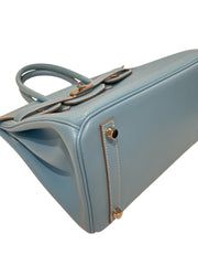 Hermes Birkin 30 Epsom Bleu