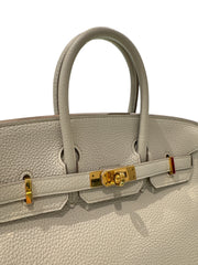 Hermes Birkin 25 Togo Beton STAMP U