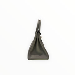 Hermes Birkin 30 Togo Gris Etain STAMP X