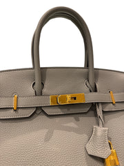 Hermes Birkin 30 Togo Gris Etain STAMP X