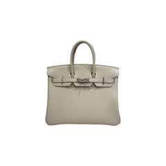 Hermes Birkin 25 Togo Gris Perle STAMP U