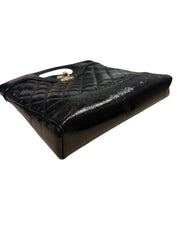 Chanel Mini 31 Clutch Shiny Lambskin Black (Microchip)