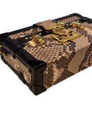 Louis Vuitton Petite Malle Python
