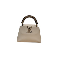 Louis Vuitton Mini Capucines with Python Handle
