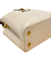 Louis Vuitton Mini Capucines with Python Handle