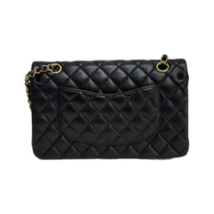 Chanel Medium Double Flap Lambskin Black