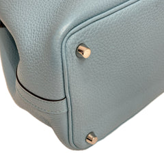 Hermes Picotin 18 Clemence Blue du Nord STAMP A