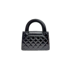 Chanel Mini Kelly Shopping Tote Bag Calfskin Black (Microchip)