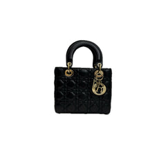 Dior Small Lady Dior Lambskin Black