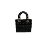 Dior Small Lady Dior Lambskin Black