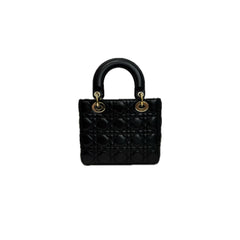 Dior Small Lady Dior Lambskin Black