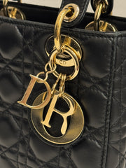 Dior Small Lady Dior Lambskin Black