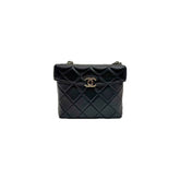 Chanel Small Secret Box Lambskin Black (Microchip)