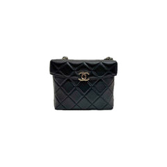 Chanel Small Secret Box Lambskin Black (Microchip)