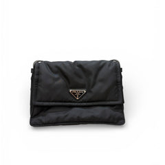 Prada Re-Nylon Messenger Bag Black