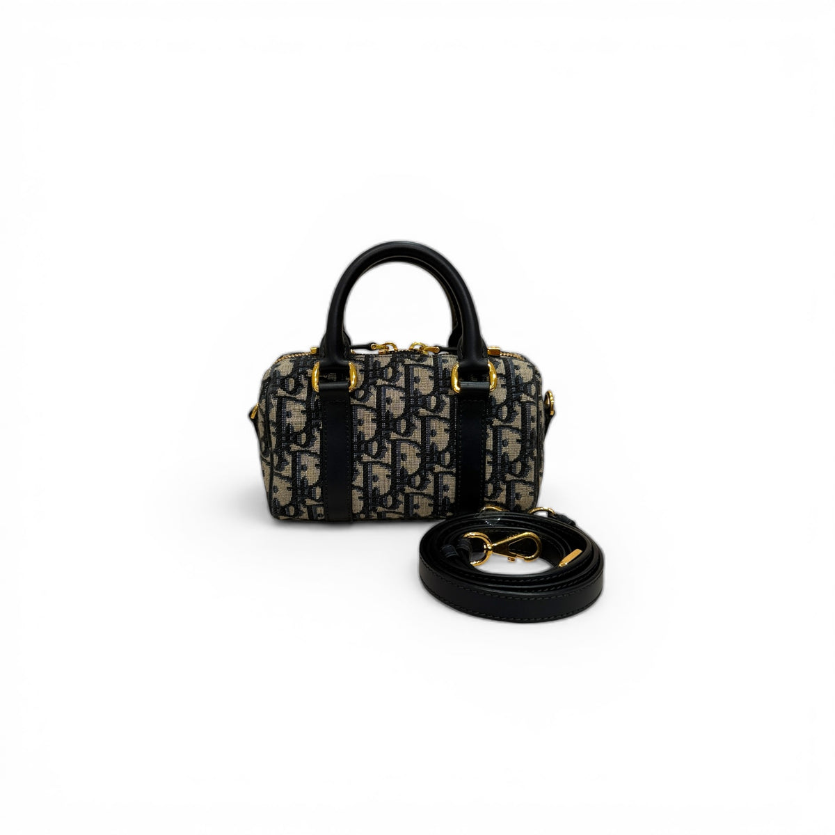 Dior Groove 17 Bag Blue Oblique Canvas