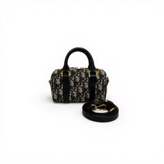 Dior Groove 17 Bag Blue Oblique Canvas