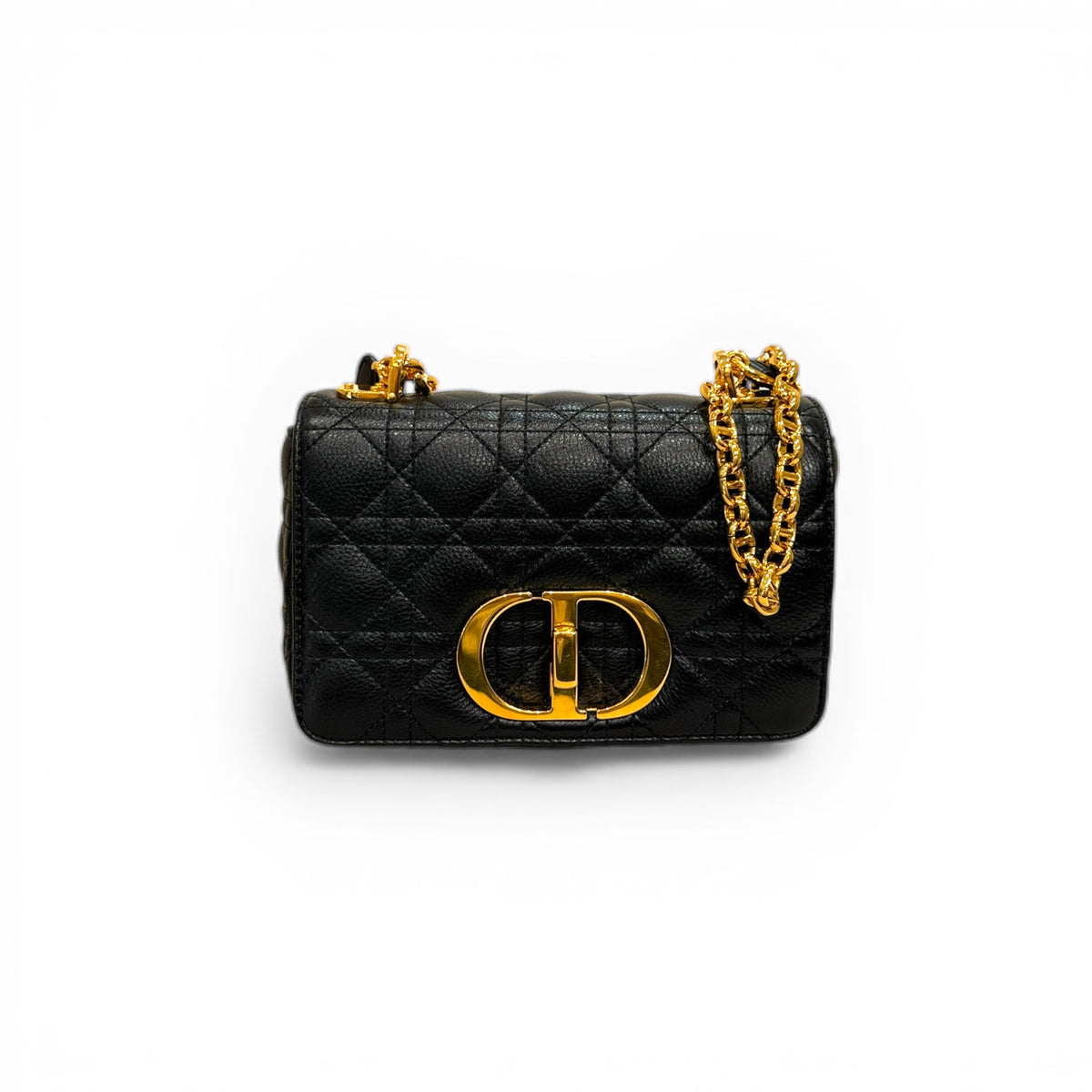 Dior Medium Soft Dior Caro Bag Black
