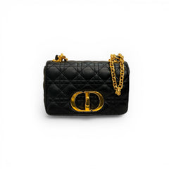 Dior Medium Soft Dior Caro Bag Black