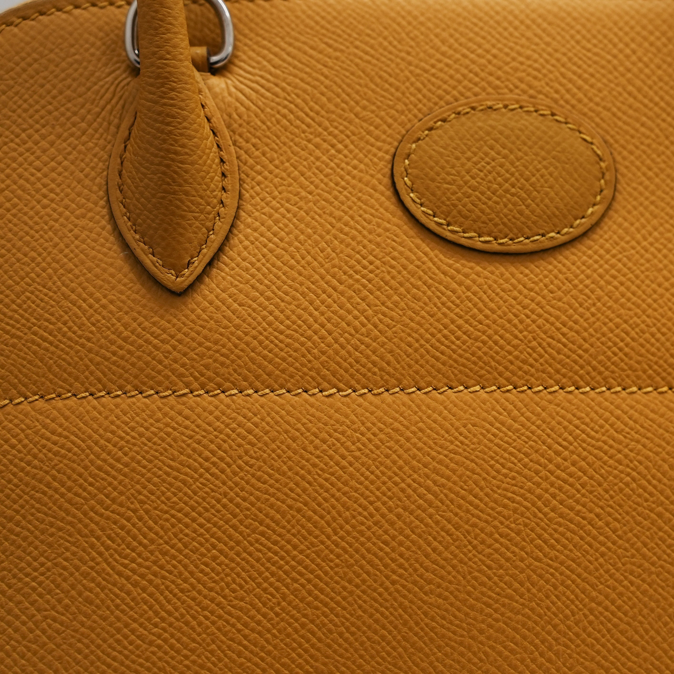 Hermès Bolide 27 Epsom Sesame STAMP Y