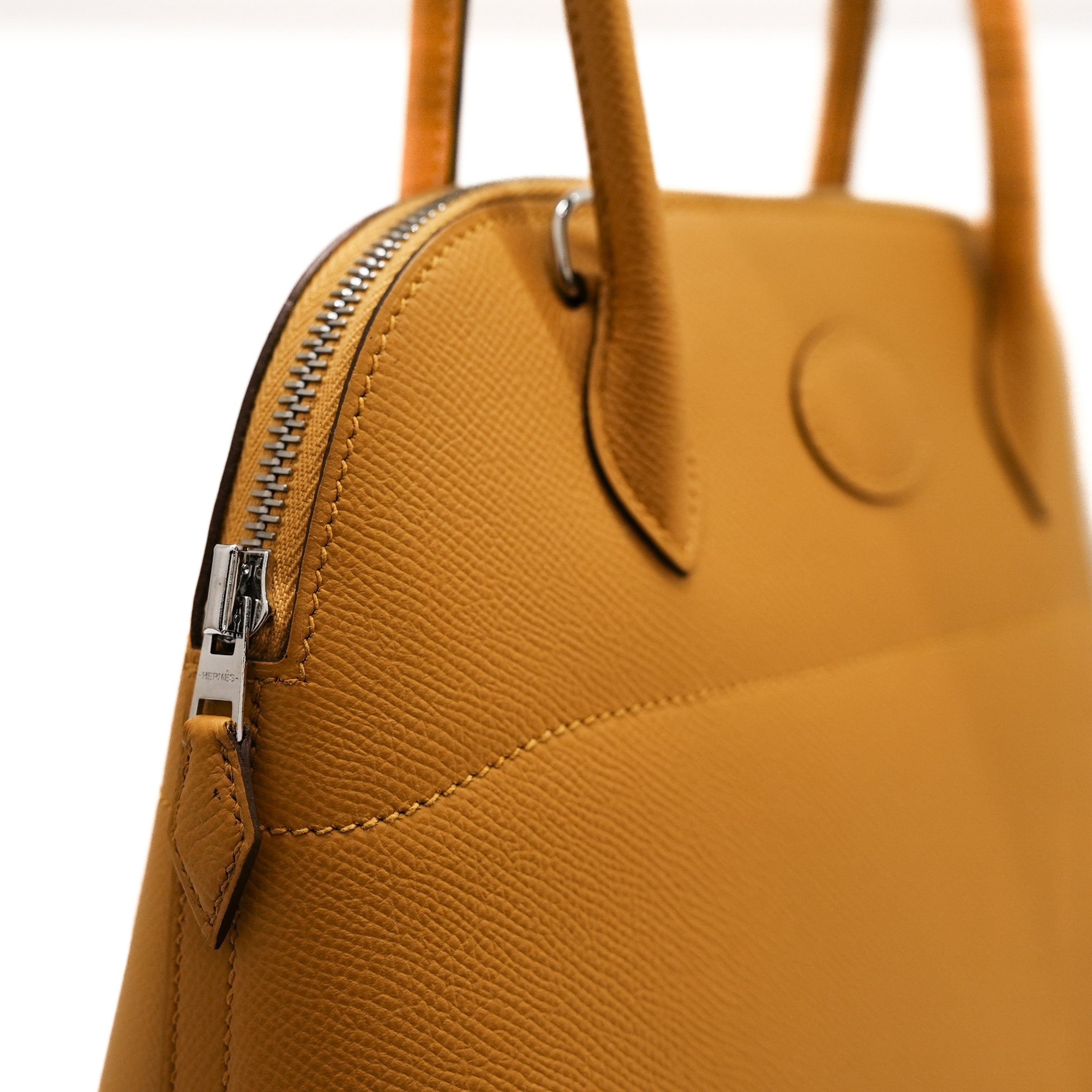 Hermès Bolide 27 Epsom Sesame STAMP Y