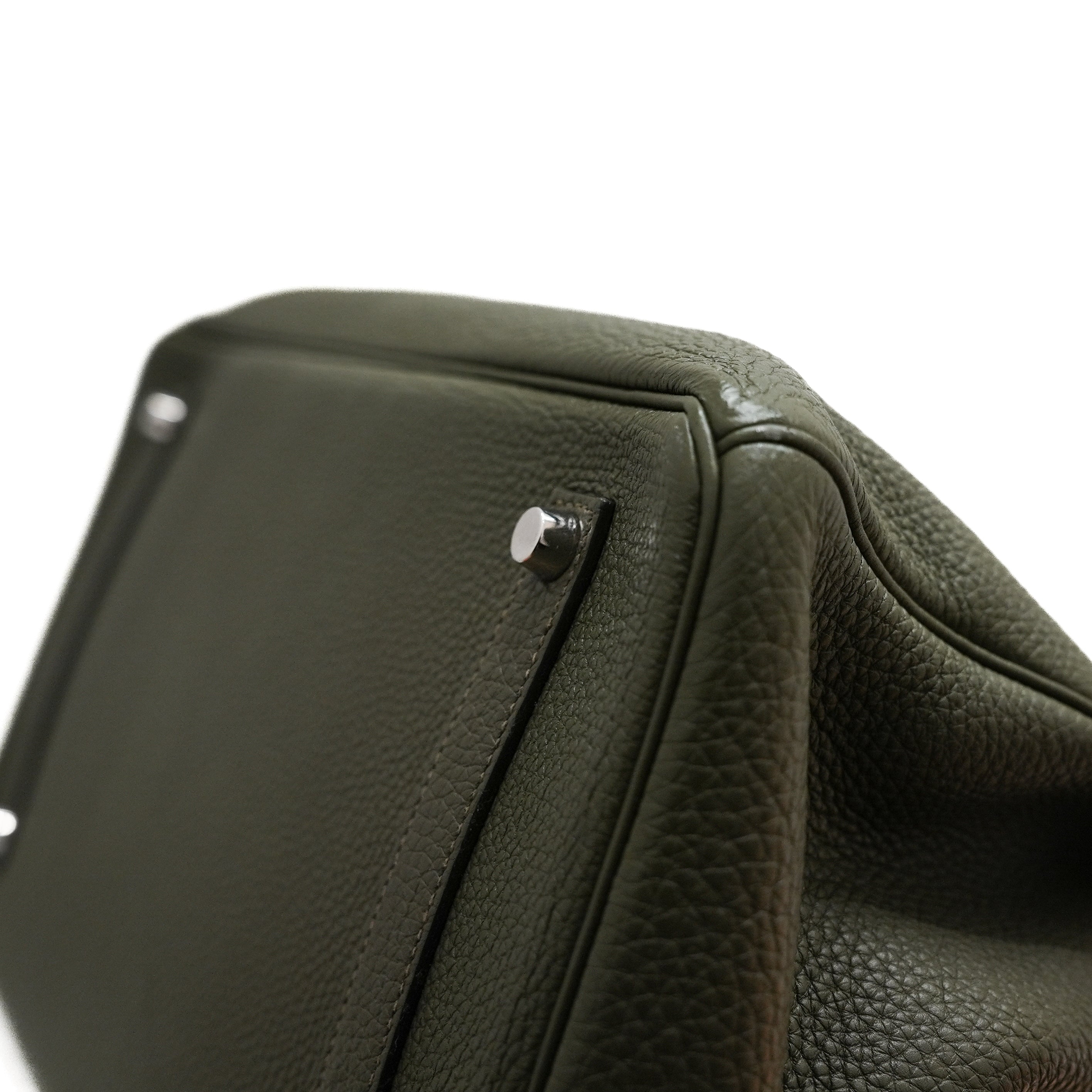 Hermès Birkin 35 Togo Olive Green SQUARE Q