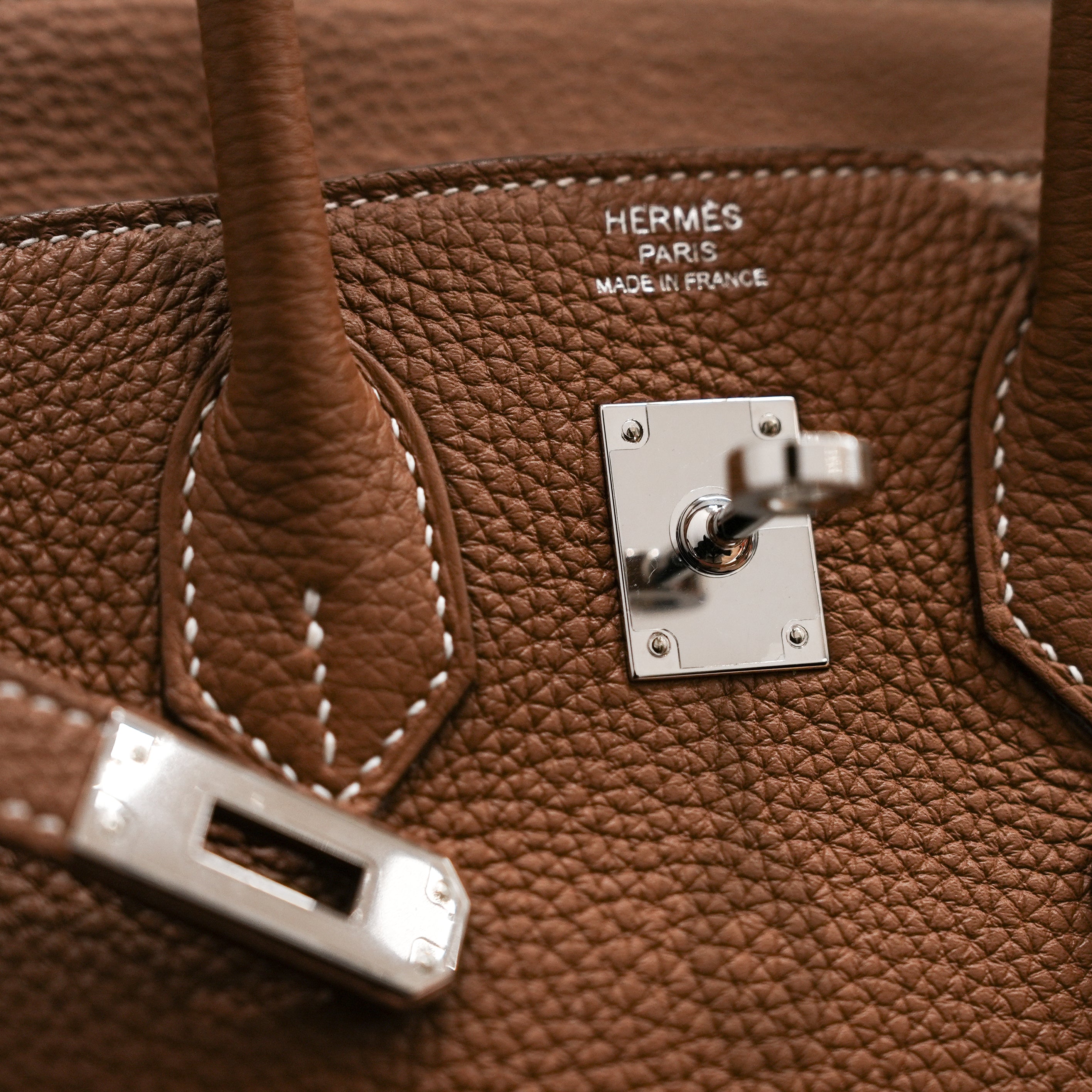 Hermès Birkin 25 Togo Golden Brown STAMP C