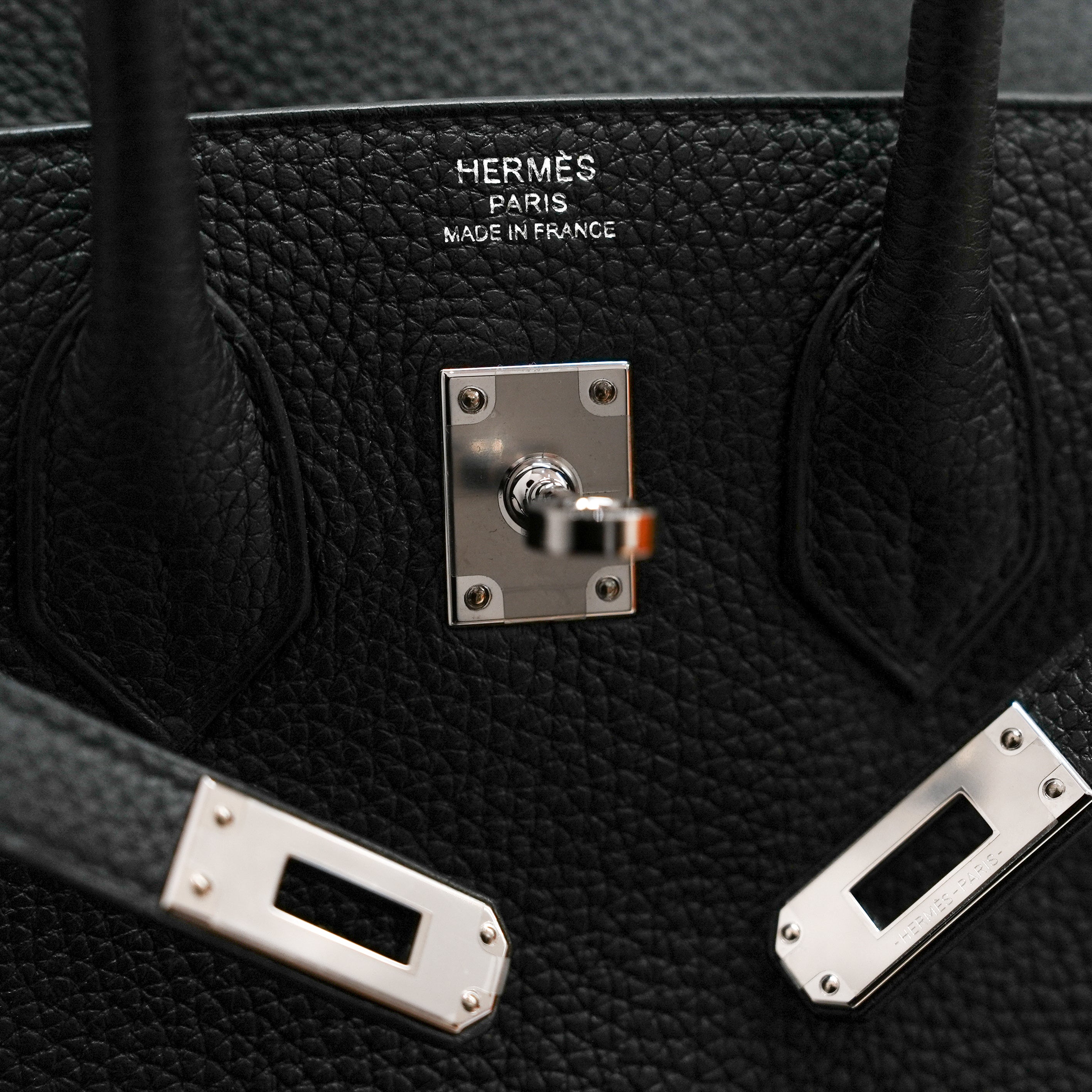 Hermès Birkin 25 Togo Black STAMP B