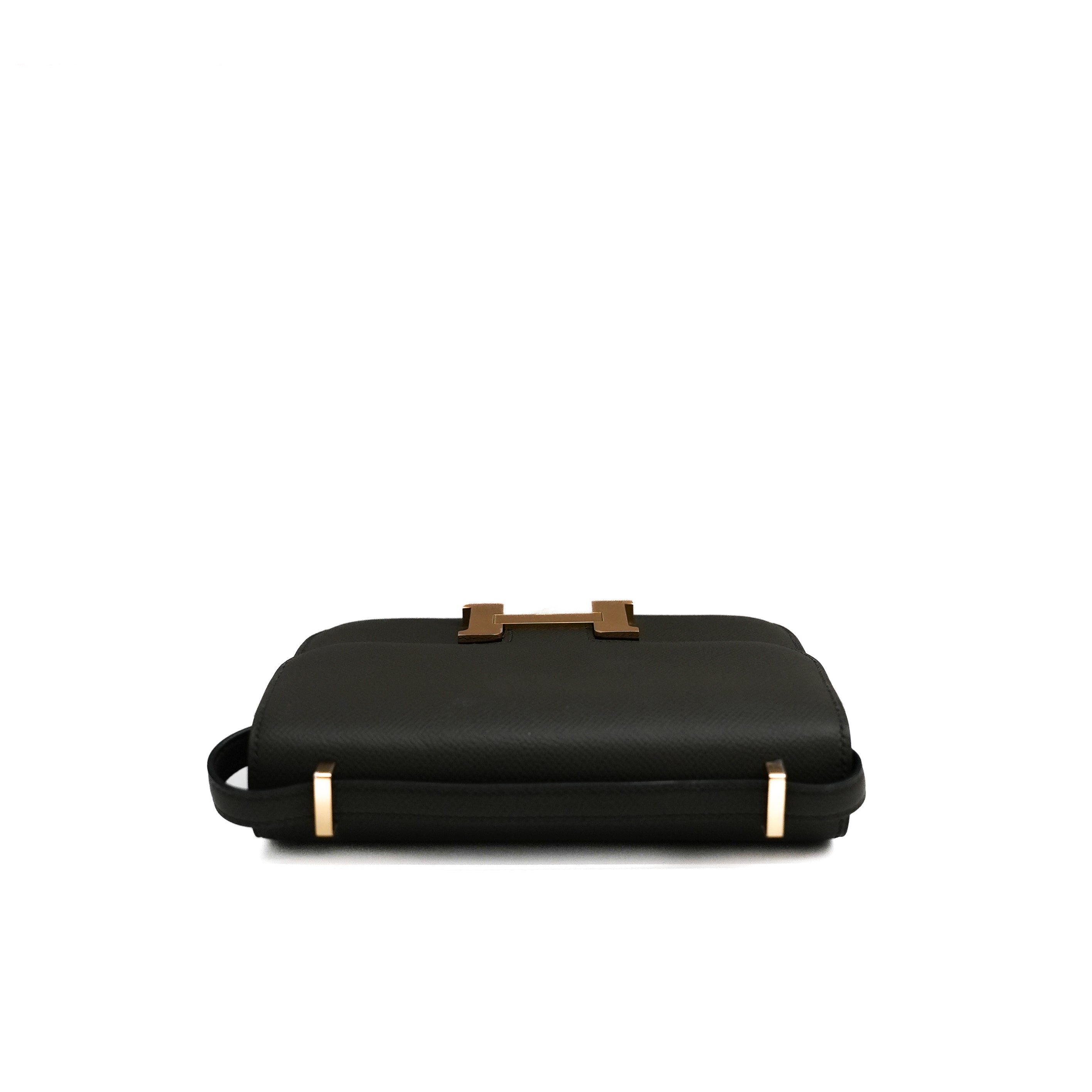 Hermès Constance 24 Epsom Dark Green STAMP Z