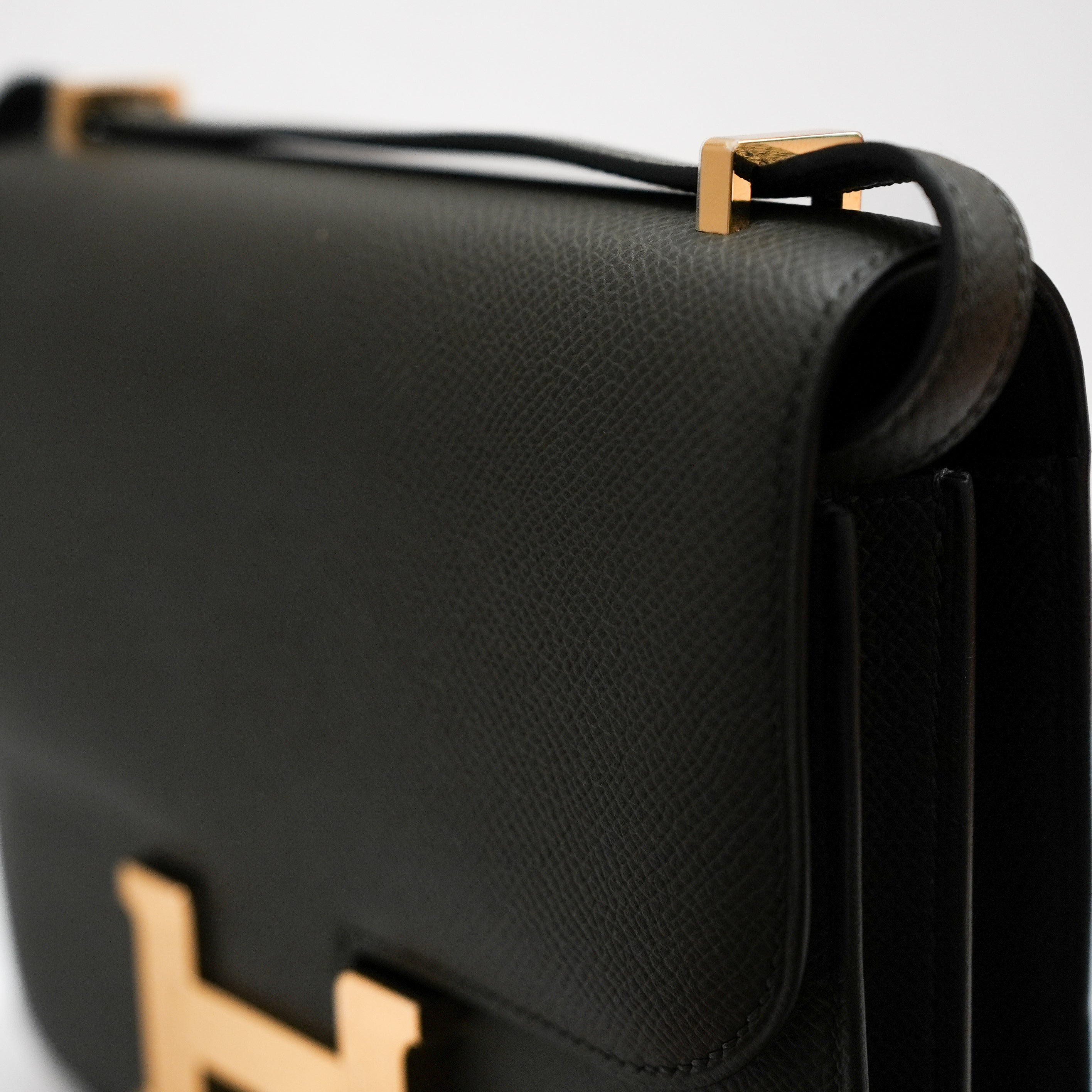 Hermès Constance 24 Epsom Dark Green STAMP Z