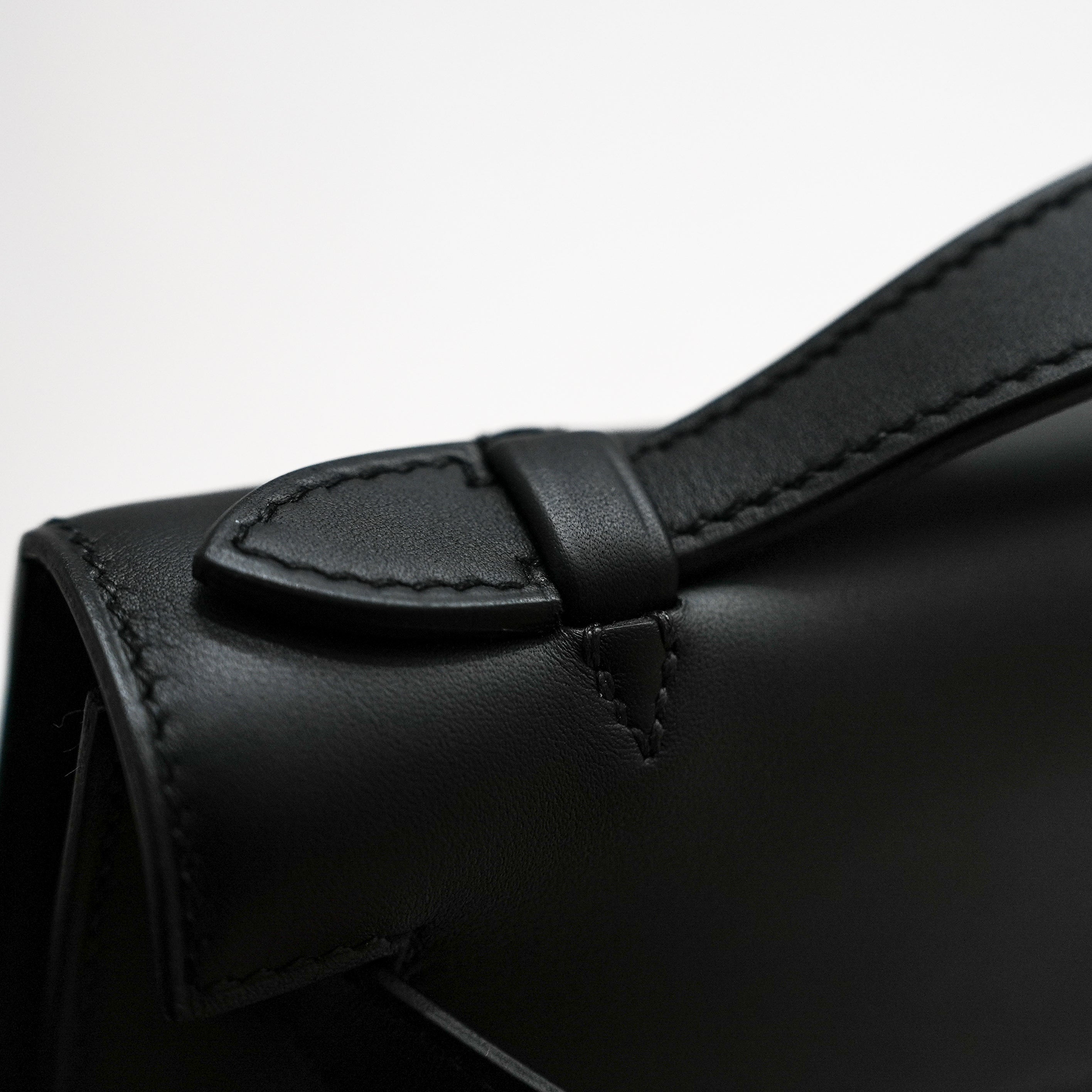 Hermès Kelly Pochette Swift Black STAMP W