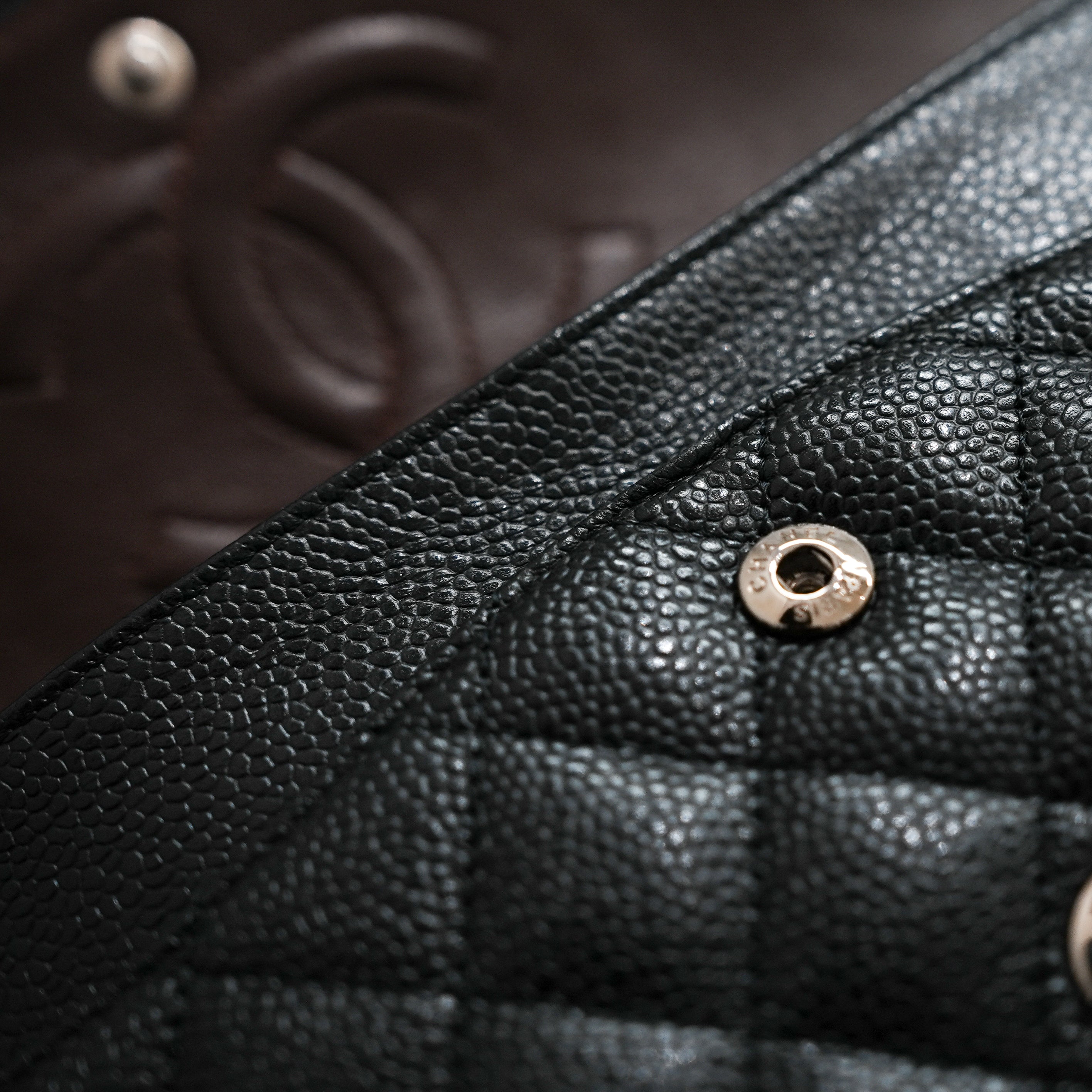 Chanel Medium Classic Double Flap Caviar Black