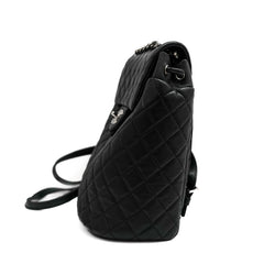 Chanel Lambskin Backpack Black